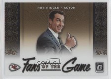 2019 Panini Donruss Optic Fans of the Game Rob Riggle #FG-2