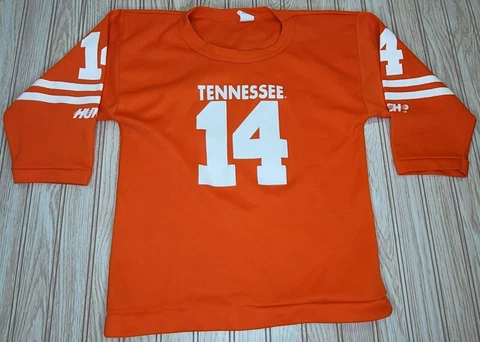 vtg Hutch Tennessee Volunteers NCAA Youth Kid Jersey Shirt Medium #14 Eric Berry Cover