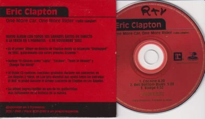 Eric Clapton – One More Car, One More Rider / Cocaine - Spain 3 Track Promo CD - Bild 1 von 2
