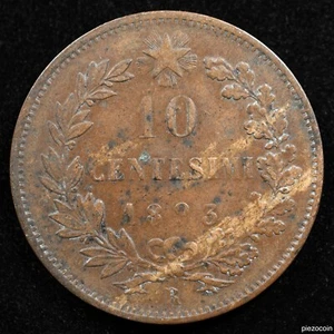 Italy 10 Centesimi 1893R, Coin, Inv#C913 - Picture 1 of 2