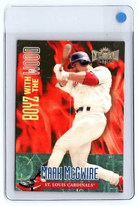 1999 METAL UNIVERSE BOYS WITH THE WOOD INSERT #5 MARK MCGWIRE ST LOUIS CARDINALS - Picture 1 of 2
