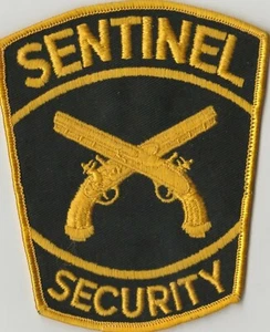 VINTAGE TUCH SENTINELSECURITY PATCH - Bild 1 von 1