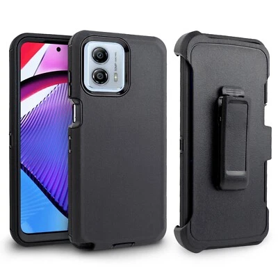 Funda rígida con clip para cinturón para Motorola Moto G Stylus 5G 2023 Defender se adapta a Otterbox Foto 1 de 4