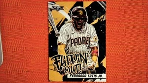 2022 Topps Fire Flippin' Out #FO-5 Fernando Tatis Jr. - Picture 1 of 2