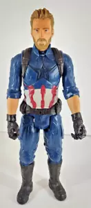 Marvel Avengers Titan Serie 12" Actionfigur Captain Americ 2017 lose - Bild 1 von 8