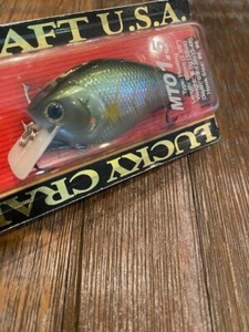 Lucky Craft MTO 1.5 Squarebill Crankbait Bone Real Ayu NUEVO - Imagen 1 de 4