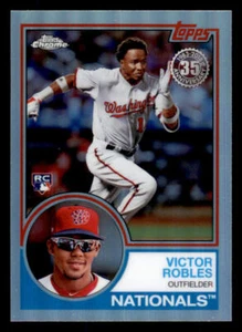 2018 Topps Chrome '83 Topps Refractors #83T8 Victor Robles - Picture 1 of 2
