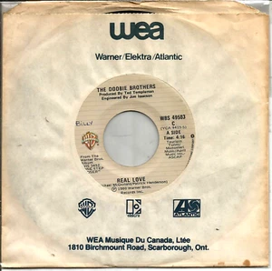 THE DOOBIE BROTHERS - REAL LOVE / THANK YOU LOVE - CANADA - 7" - 1980 - Picture 1 of 2