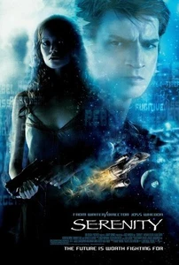 Serenity movie poster Nathan Fillion poster 11" x 17" Science Fiction, Firefly - Picture 1 of 1