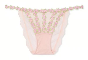 Victoria's Secret SALE! Dream Angels Strappy Rose String Bikini M Pantie - Picture 1 of 5