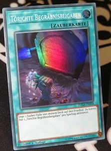 Yu-Gi-Oh! CONTRIBUTI FUNEBRI STOLTI - 1° Edizione - Super Rara - Fresca di Booster - Foto 1 di 1