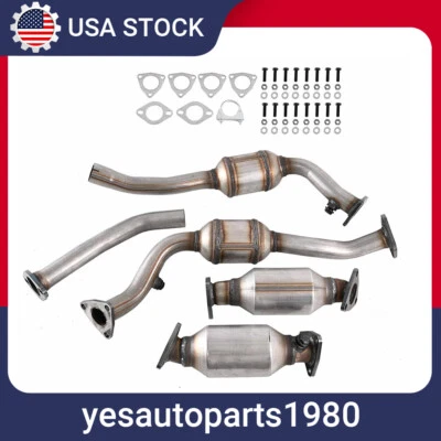 Full Catalytic Converter Fits 2001-04 Nissan Xterra/Frontier 3.3L EPA Direct Fit - Image 1 of 4