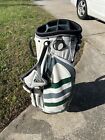 Adidas Samba White / Green Men?s Stand 6 Golf Bag Burlington County Club PGA