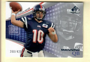 2004 SP Game Used Edition Authentic Rookies #184 Eli Manning RC SN 260/425 - Picture 1 of 2