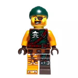 LEGO NINJAGO Skybound Pirate Minifigure - Bucko #70599 (Authentic) - Picture 1 of 2