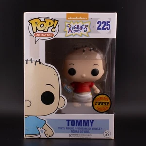 Funko Pop! #225 CHASE Nickelodeon Rugrats TOMMY PICKLES (camicia rossa) con protezione - Foto 1 di 6