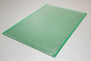 15x20cmx1.6mm Double Side Solder Masked Prototype PCB Board 2.54mm Pitch Holes - Picture 1 of 1