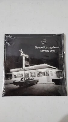 Bruce Springsteen Save My Love 7" Vinyl LP Single Because The Night Patti Smith - Image 1 of 2