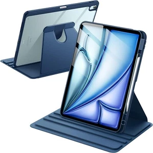 Rotating Case for iPad Air 13 Inch M3/M2 2025/2024 with Pencil Holder 360 Degree - Picture 1 of 7