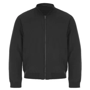 Nueva chaqueta de algodón de lona estilo bombardero de béisbol universitario Letterman para hombre  - Imagen 1 de 7