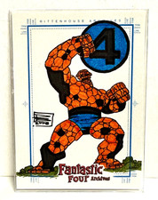 2008 Fantastic Four Archives SketchaFEX Card The Thing by Daniel Brandao