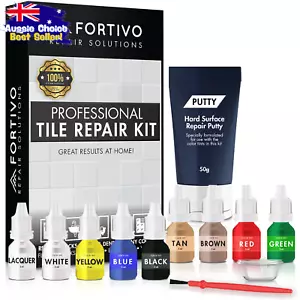 Tile & Stone Repair Kit – Fix Chips & Cracks in Porcelain, Marble, Bathtub - Picture 1 of 12