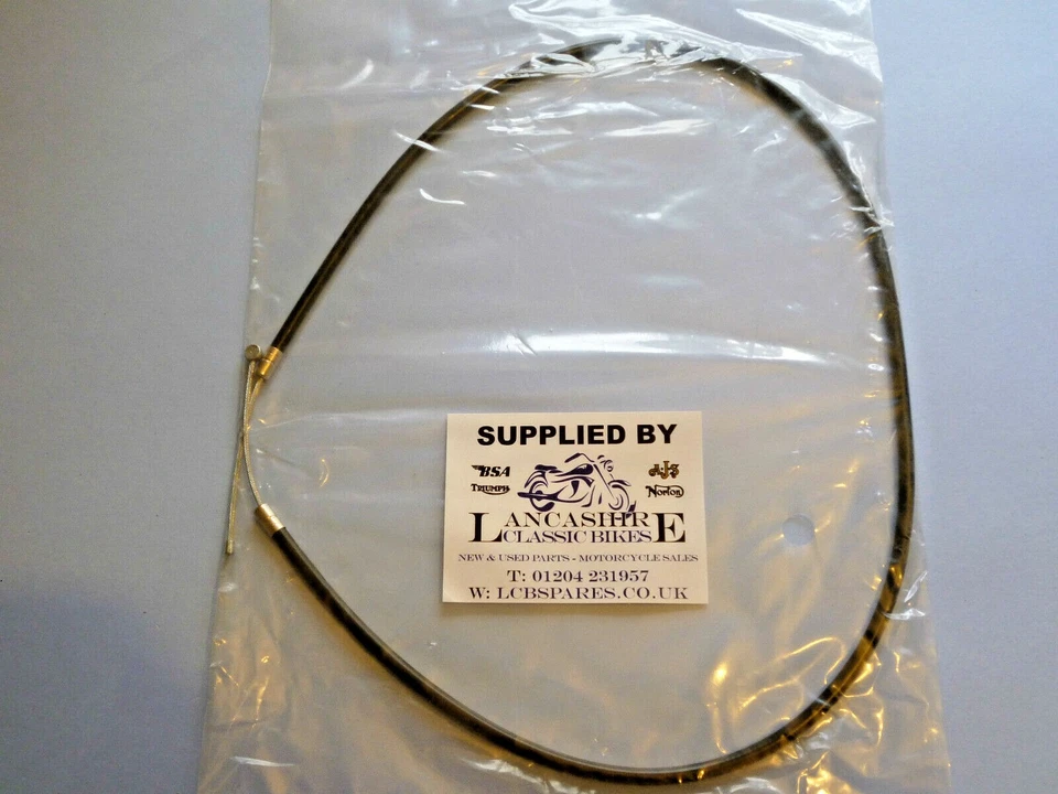 BSA BANTAM D14/4 CABLE DE AIRE/ESTRANGULAMIENTO ""NUEVO"" 90-8633 1968-69 Foto 1 de 1