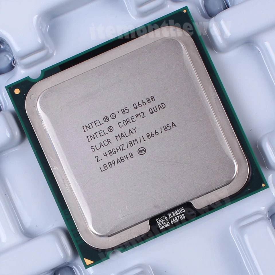 Original Intel Core 2 Quad Q6600 SLACR Prozessor 2.4 GHz 1066 MHz LGA 775 Sockel - Bild 1 von 1