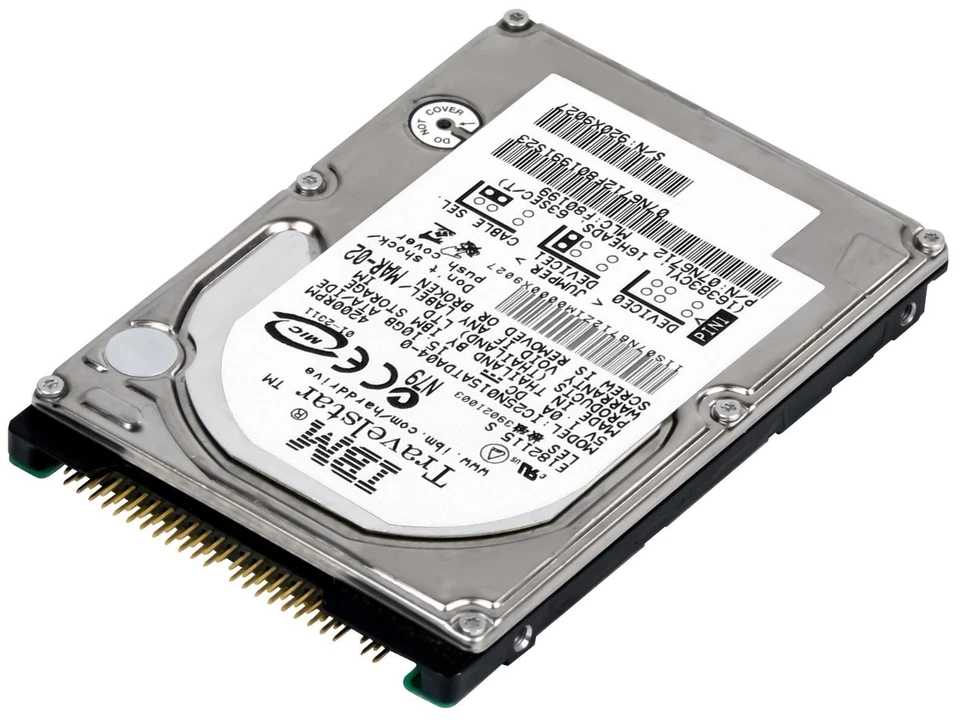 Ibm Travelstar 07N6712 Ic25N015atda04-0 15Gb 4200Rpm Ata Ide 512Kb 2.5" Inch - Image 1 of 3