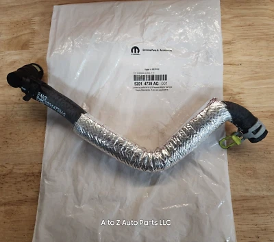 NEW 2013-2024 Dodge Ram 2500-5500 Heavy Duty HVAC Inlet Heater Supply Hose, OEM Foto 1 de 3