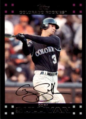 2007 Topps Cory Sullivan . Colorado Rockies #205 - Image 1 of 2