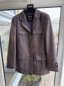 LADIES MUSTO SCOTTISH TWEED COAT - Picture 1 of 6