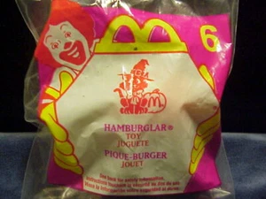 1998 MC DONALDS HAUNTED HALLOWEEN GLÜCKLICHES MEAL #6 HAMBURGER - GRÜNES MONSTER NRFP  - Bild 1 von 6