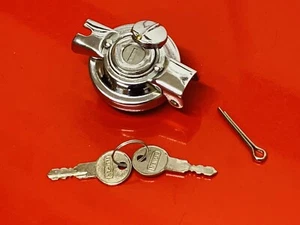 TAPA TANQUE DE COMBUSTIBLE BLOQUEABLE VESPA 50 SPECIAL SS50 SS90 V90 V100 PRIMAVERA 125 - Imagen 1 de 8