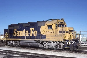 EISENBAHNSCHIEBER SANTA FE AT&SF EMD GP35u Lok #2853 V2 um 1987 - Bild 1 von 1