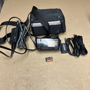 Sony HDR-CX100 HD Handycam Camcorder (Black) w/ 8GB Internal Memory - Picture 1 of 19