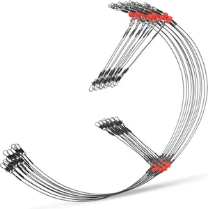 Fishing Leaders Saltwater Tackle Rig Surf 1 Arm/2 Arns, Black Stainless Steel - Picture 1 of 9