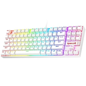 K552 Mechanical Gaming Keyboard, 87-Key Compact, LED Gaming Keyboard with Red... - Picture 1 of 9