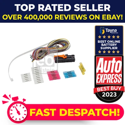 Door Cable Repair Set fits SKODA FABIA 99 to 22 Harness Wiring Loom Febi Quality - Image 1 of 4