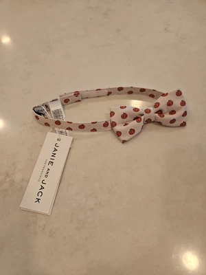 Janie & Jack Kids Bowtie Fall  Thanksgiving Pumpkin Harvest 6 years a up New - Image 1 of 2