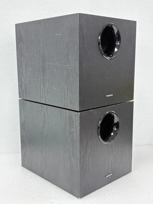 LOTE DE 2 | Onkyo SKW-391 pasivo 130 vatios sistema de cine en casa subwoofer solamente Foto 1 de 4
