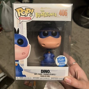 Funko Pop! Vinyl: The Flintstones - Dino - (blau) - Funko (exklusiv) #406 - Bild 1 von 6