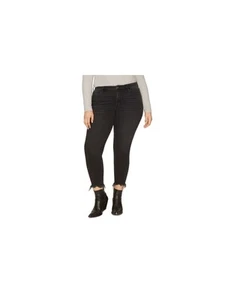 SANCTUARY DENIM Womens Zippered Pocketed Raw-hem Ankle Skinny Jeans - Picture 1 of 6