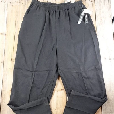 Briggs New York Women's Pants Black Size 20W Stretch Easy Care New - Image 1 of 4