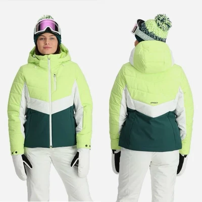 CHAQUETA SPYDER HAVEN AISLADA Esquí Snowboard Mujer’s Talla 12 Nueva Con Etiquetas Venta al por menor $429 Foto 1 de 4
