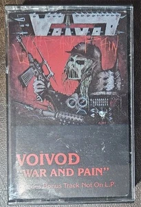 Voivod : War And Pain Cassette OG 1984 ENIGMA/METAL BLADE EC 1104 Tested - Picture 1 of 7