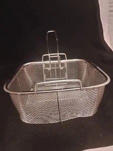 Accessorio porta cestino porta friggitrice quadrato 9,5" Chef in rame NUOVO - Foto 1 di 3