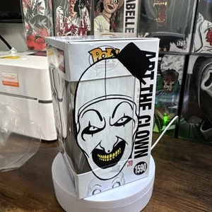 Custom Hand Painted Funko POP! Movies Terrifier Art the Clown #1590 - Picture 1 of 4