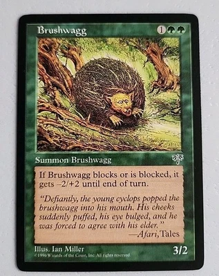 Brushwagg Mirage Regular NM Near Mint MTG  - Image 1 of 2
