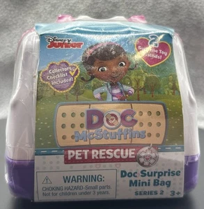 Disney Junior Doc McStuffins Giocattolo Pet Rescue Sorpresa Mini Borsa Mai Aperta - Foto 1 di 2